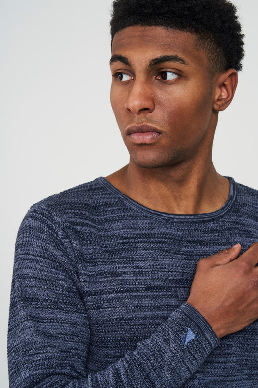 Knit-Crewneck aus Bio Baumwolle