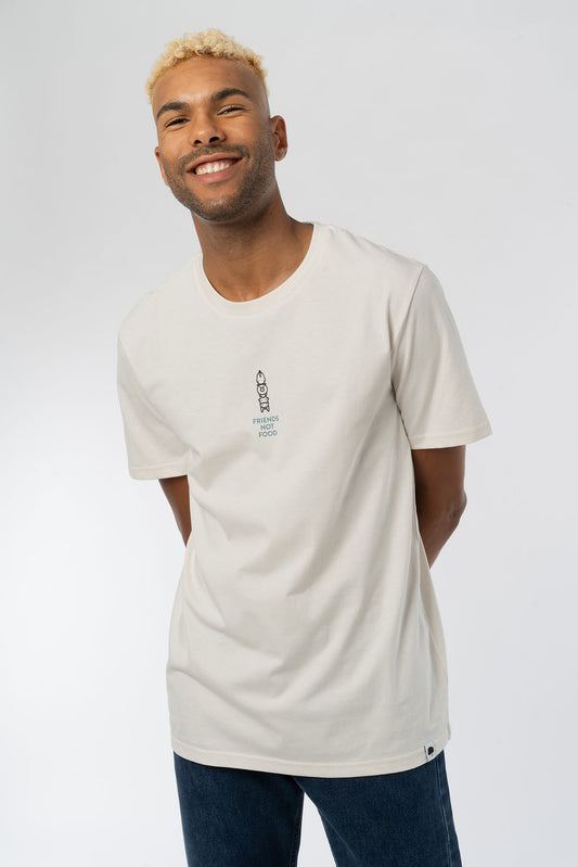 D-Friends-not-Food-T-Shirt-aus-Bio-Baumwolle-Bio-Mode-Vintage-White-Vorne2