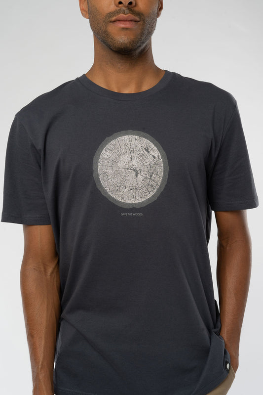 D-Save-the-woods-T-Shirt-aus-Bio-Baumwolle-Mode-Online-India-Ink-Grey-Detail