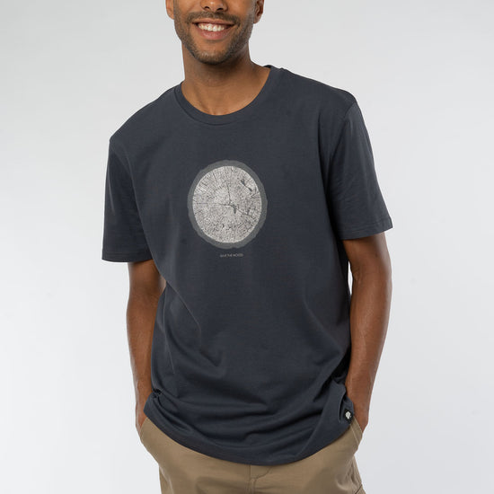 D-Save-the-woods-T-Shirt-aus-Bio-Baumwolle-Mode-Online-India-Ink-Grey-Vorne