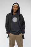 D-Save-the-woods-T-Shirt-aus-Bio-Baumwolle-Mode-Online-India-Ink-Grey-Vorne3
