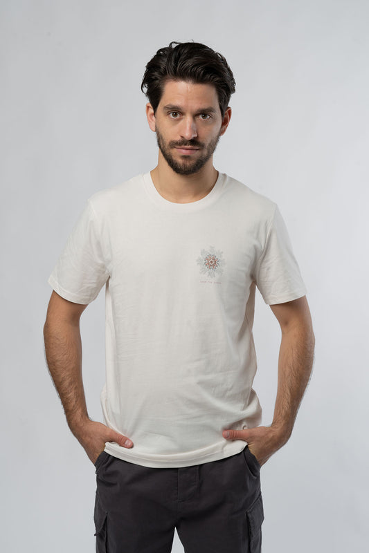 D-Sea-Flower-T-Shirt-aus-Bio-Baumwolle-Bio-Faire-Kleidung-Seas-Flower-Vintage-White-Vorne