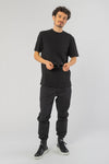 M-18801-Sporty-T-Shirt-aus-TENCEL-Bio-Baumwolle-Mode-Shop-Online-Herren-CYPRESS-Black-Flame-Vorne3