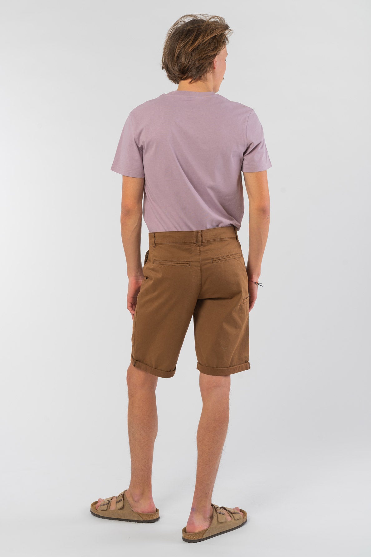M-2006-Micro-Chino-Shorts-aus-Bio-Baumwolle-Organic-Kleidung-Herren-ARABIAN-Brown-Vorne1