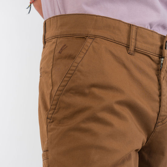 M-2006-Micro-Chino-Shorts-aus-Bio-Baumwolle-Organic-Kleidung-Herren-ARABIAN-Brown-Vorne5