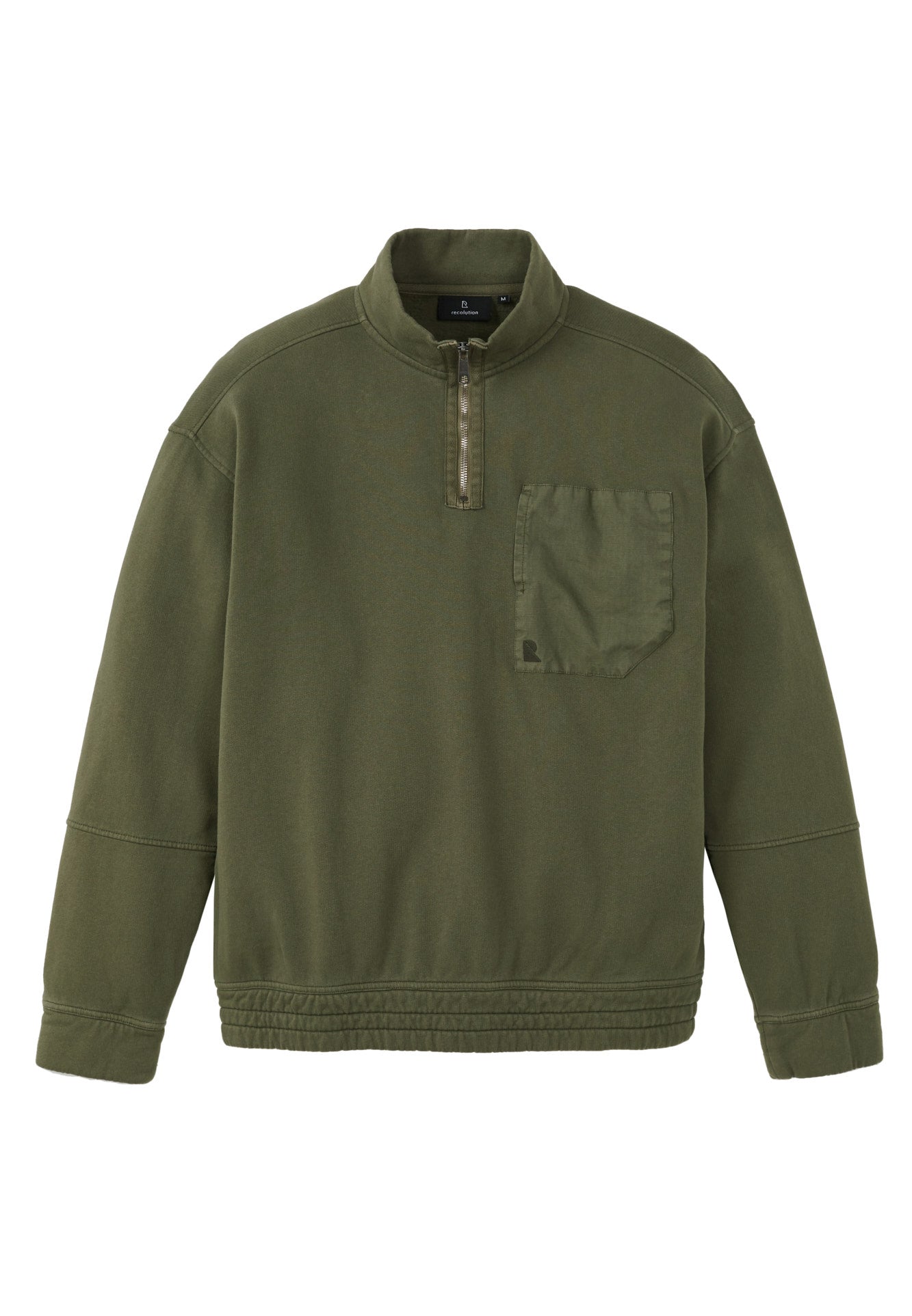 M-202015-TEASEL-Troyer-aus-Bio-Baumwolle-Faire-Mode-Online-MANEHE-Dark-Olive-Vorne5