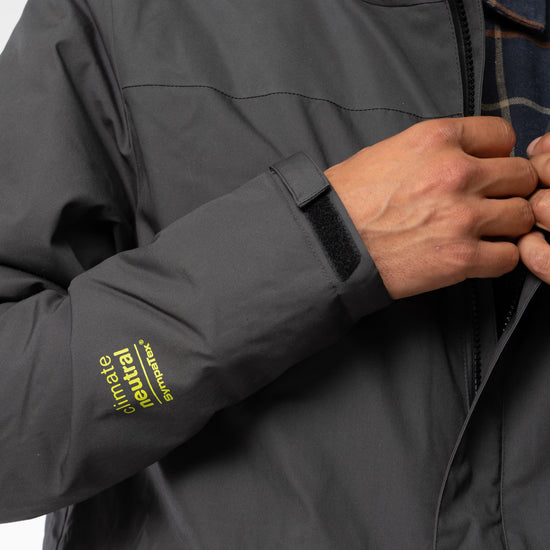 M-2337-Maenner-Mantel-Active-Coat-Grau-Detail2