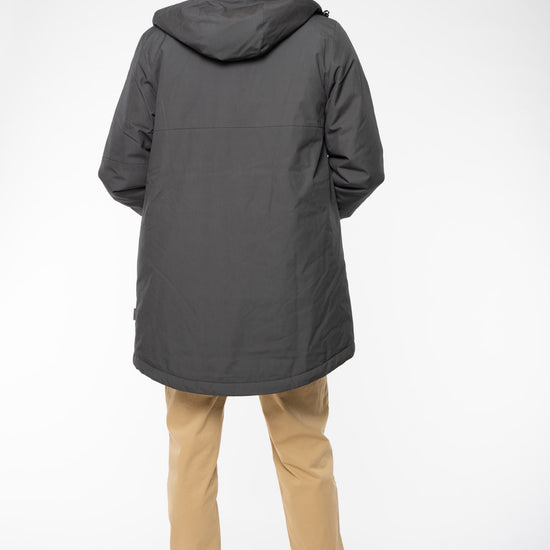 M-2337-Maenner-Mantel-Active-Coat-Grau-Hinten
