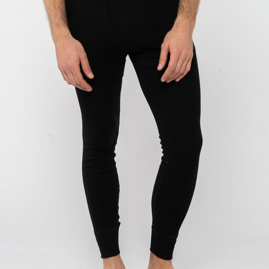 M-4365-JONATHAN-Lange-Unterhose-aus-Bio-Baumwolle-Oekomode-Herren-RASPOTEN-Black-Vorne