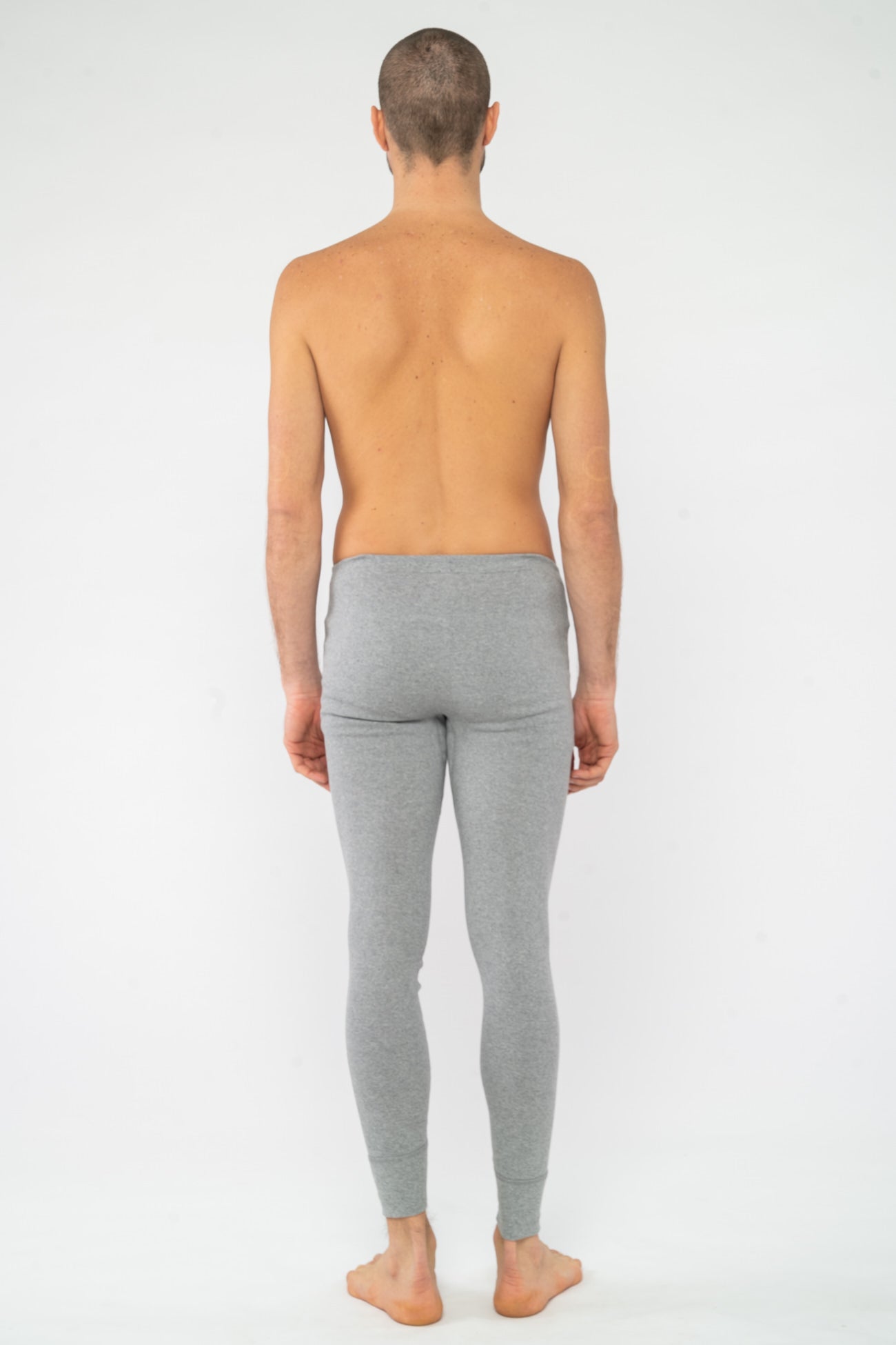 M-4365-JONATHAN-Lange-Unterhose-aus-Bio-Baumwolle-Oekomode-Herren-RASPOTEN-Grey-Melange-Hinten