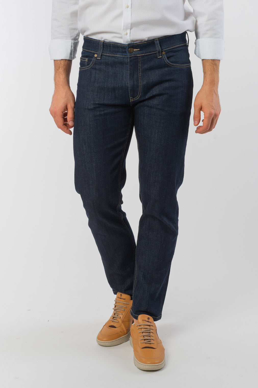 M-499cn-Active-Jeans-2-0-aus-Bio-Baumwolle-Faire-Kleidung-Kaufen-Herren-ALBUS-dark-denim-Vorne-1