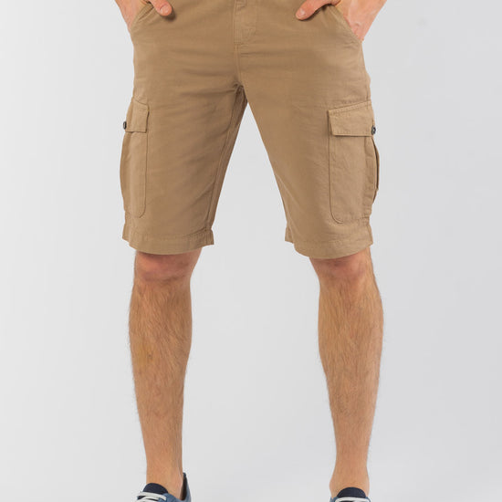 M-63522-Bermudas-mit-Cargo-Taschen-aus-Leinen-Bio-Baumwolle-Bio-Mode-Herren-JAME-Cashew-Nut-Vorne1
