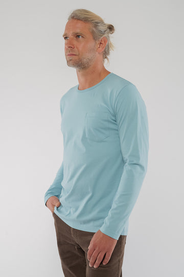 M-63778-JAMES-Premium-Langarm-Shirt-aus-Bio-Baumwolle-Fairtrade-Shirts-Herren-TERRACO-Cameo-Blue-Vorne