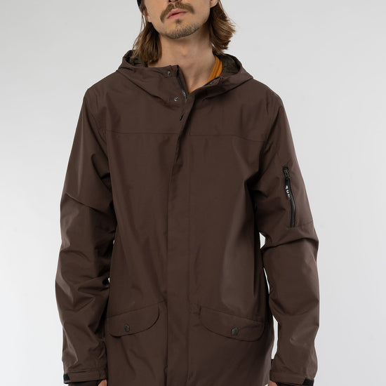 M-Active-Coat-Sympatex-aus-recyceltem-Polyester-Bio-Sweatshirts-Brown-Vorne