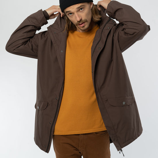 M-Active-Coat-Sympatex-aus-recyceltem-Polyester-Bio-Sweatshirts-Brown-Vorne2