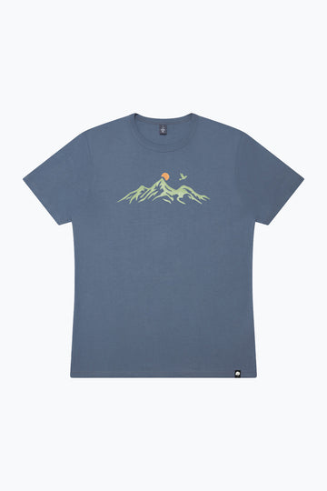 Mountain Gaze Men Männer Bambus T-Shirt