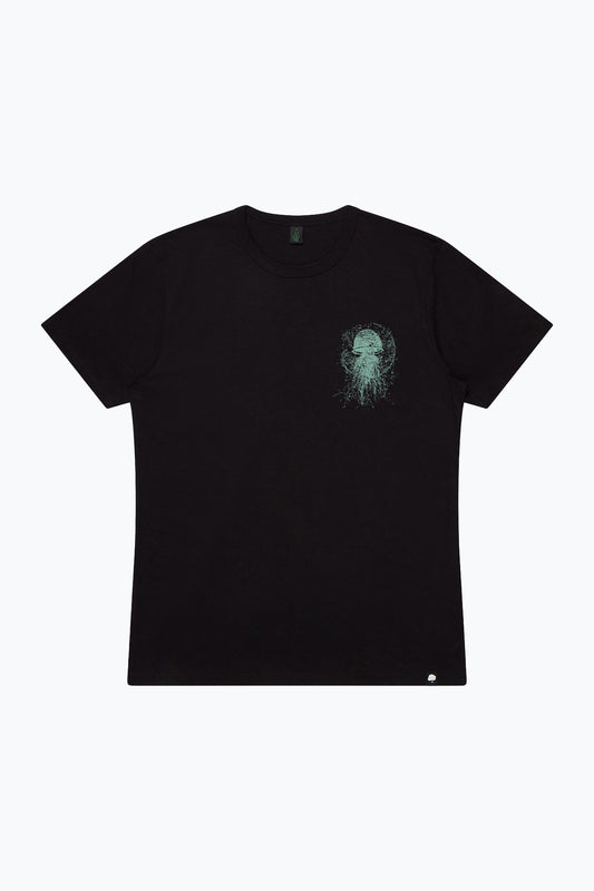 Qualle Männer Bambus T-Shirt