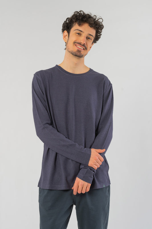M-DH225OEB-Leichtes-Basic-Longsleeve-aus-Hanf-Bio-Baumwolle-Faire-Mode-Online-Herren-FAXON-Dark-Vorne2