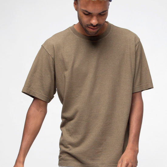 M-DH233-Hanf-T-Shirt-Calluna-Standard-Peanut-Detail