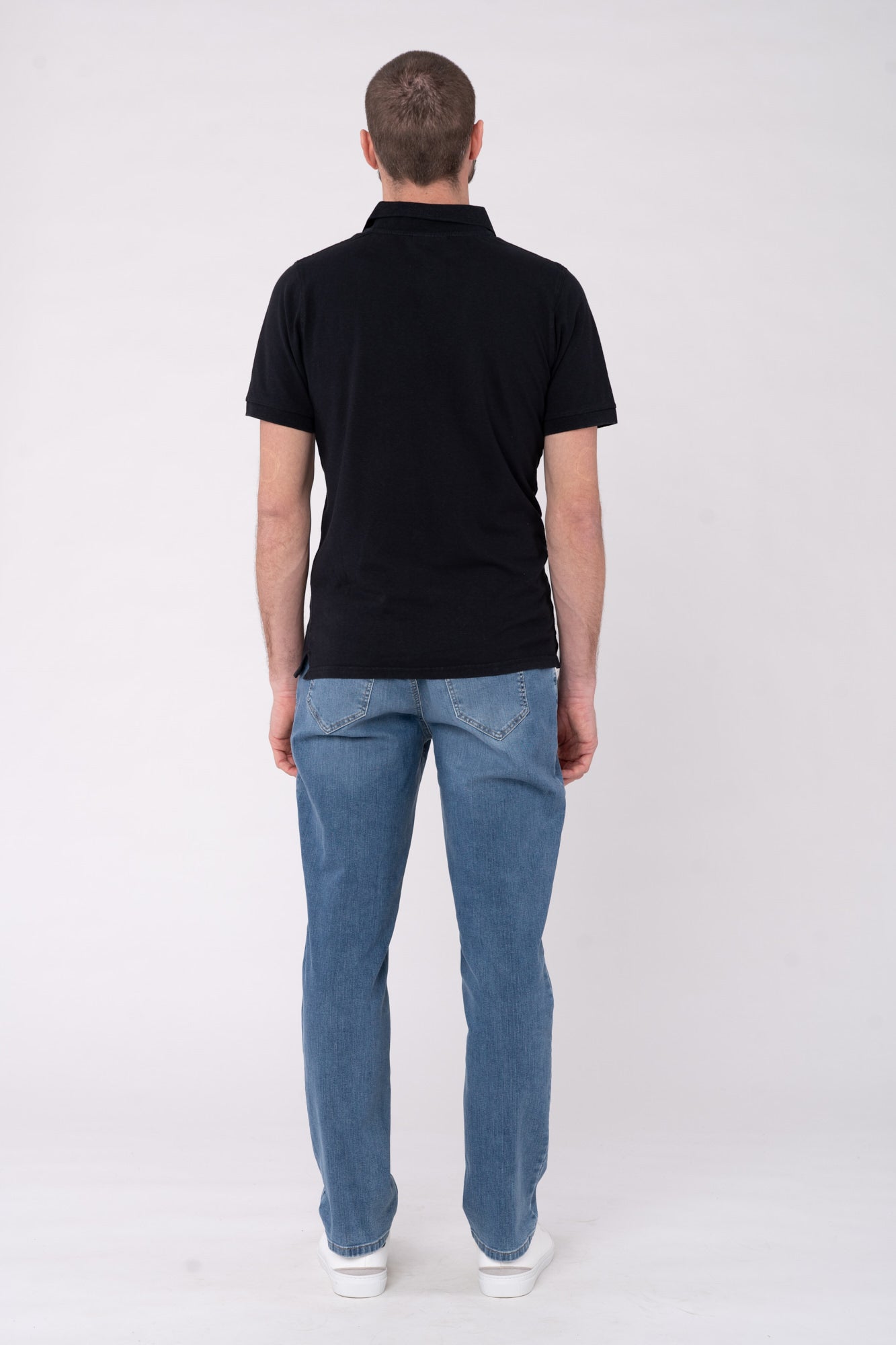 M-DH279OEB-Klassisches-Poloshirt-aus-Hanf-Bio-Baumwolle-Organic-Kleidung-EDURA-Black-Vorne1