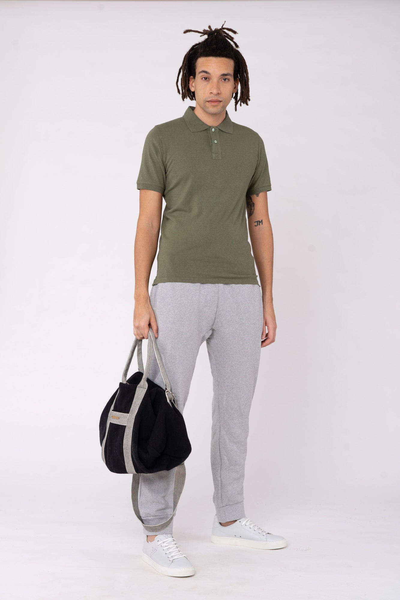 M-DH279OEB-Klassisches-Poloshirt-aus-Hanf-Bio-Baumwolle-Organic-Kleidung-EDURA-Herb-Vorne5