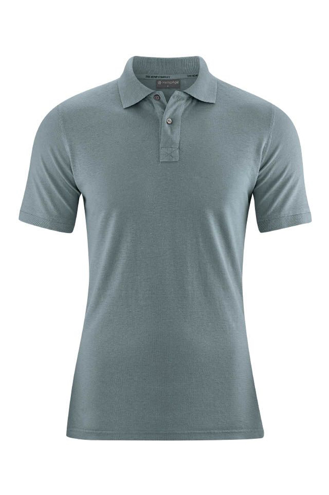 M-DH279OEB-Klassisches-Poloshirt-aus-Hanf-Bio-Baumwolle-Organic-Kleidung-EDURA-Titan-Vorne