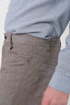 M-DH585OEB-Moderne-Shorts-aus-Hanf-Bio-Baumwolle-Bio-Baumwoll-Kleidung-EKAPANO-Asphalt-Vorne5