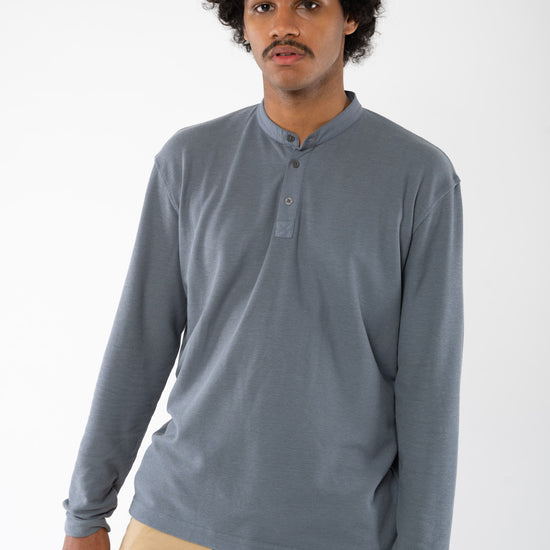 M-DH827OEB-Basic-Henley-Hemd-aus-Hanf-Bio-Baumwolle-Faire-Mode-BANSELI-Titan-Vorne