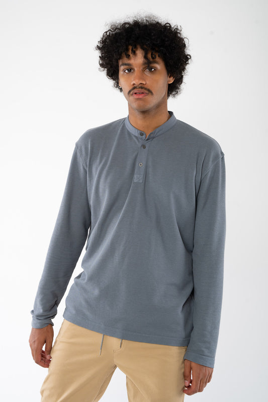 M-DH827OEB-Basic-Henley-Hemd-aus-Hanf-Bio-Baumwolle-Faire-Mode-BANSELI-Titan-Vorne