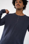 M-DH833OEB-Basic-Henley-Hemd-aus-Hanf-Bio-Baumwolle-Faire-Mode-KOTTAM-Anthracite-Vorne