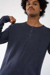 M-DH833OEB-Basic-Henley-Hemd-aus-Hanf-Bio-Baumwolle-Faire-Mode-KOTTAM-Anthracite-Vorne