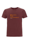 M-EP100-Vintage-Maenner-T-Shirt-Bio-Organic-Fair-Sustainable-Orange-Design-Stone-Washed-Burgundy