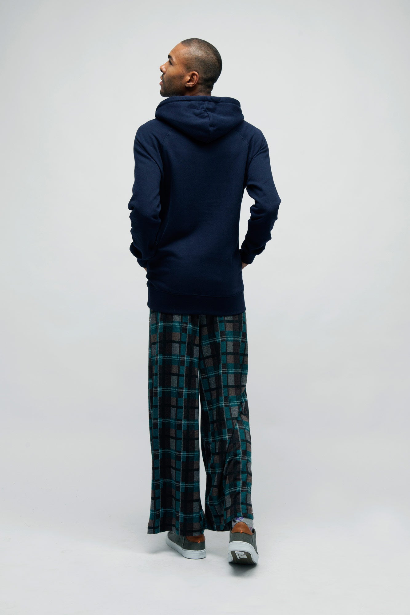 M-EP60P-Bio-Pullover-mit-Kapuze-Maenner-und-Herren-Navy-Blue-Hinten