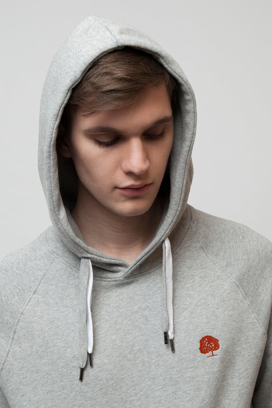 M-EP60P-Pullover-Kapuze-Maenner-Sweatshirt-nachhaltige-Kleidung-Melange-Grey-Detail