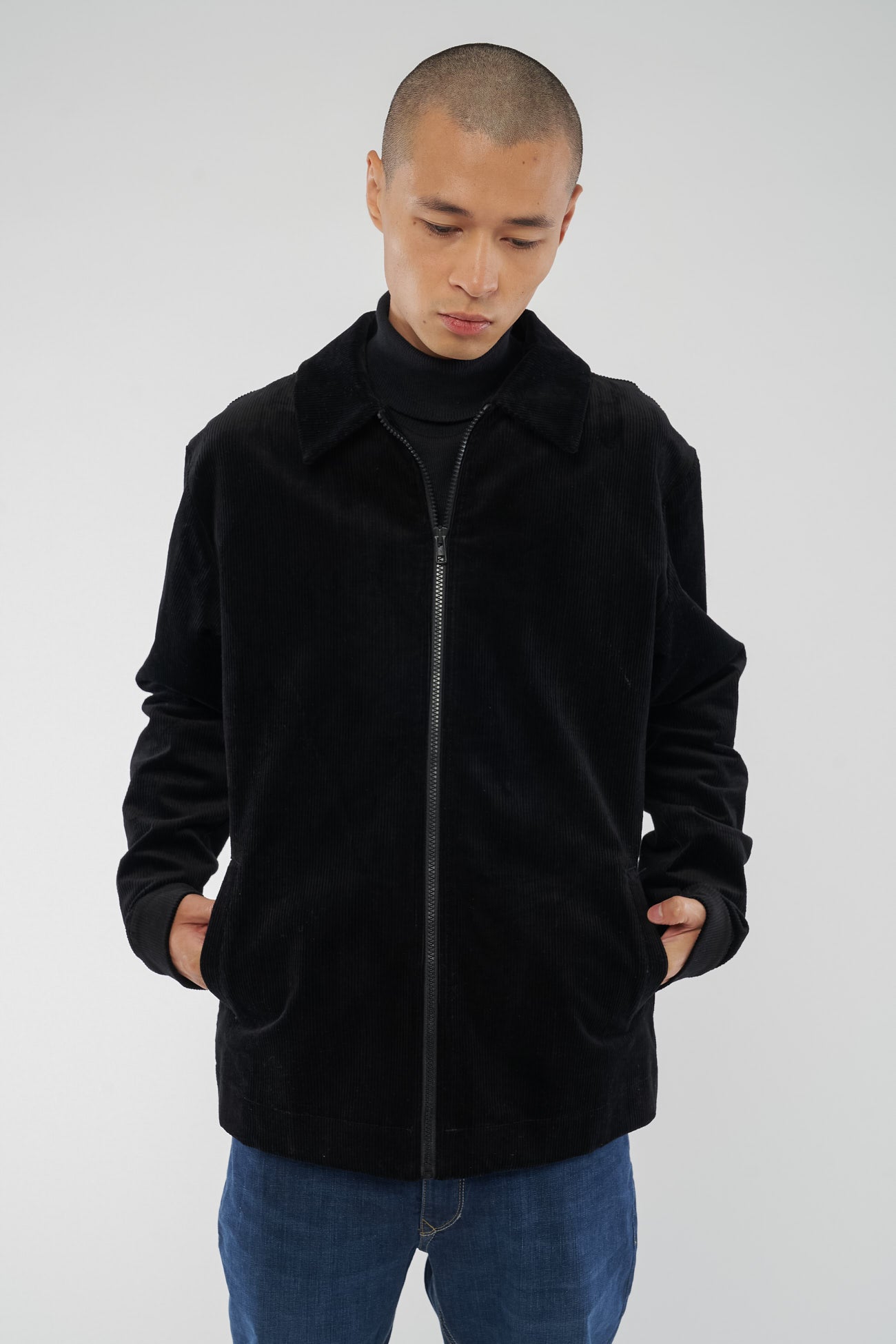 M-GB1281-Noah-Jacke-aus-Bio-Baumwolle-Bio-Kleidung-Herren-LOPIZ-Black-Cord-Vorne