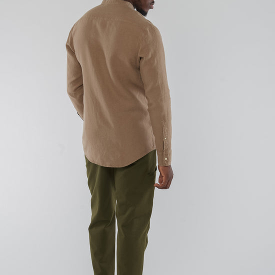 M-GB1293-WES-Hemd-aus-Bio-Baumwolle-Mode-Online-Shop-Herren-KETAKOPA-Muddy-Brown-Hinten