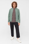 M-GB1584-CASPER-Jacke-aus-Bio-Baumwolle-Eco-Fashion-WERETTO-Eucalyptus-Green-Vorne1