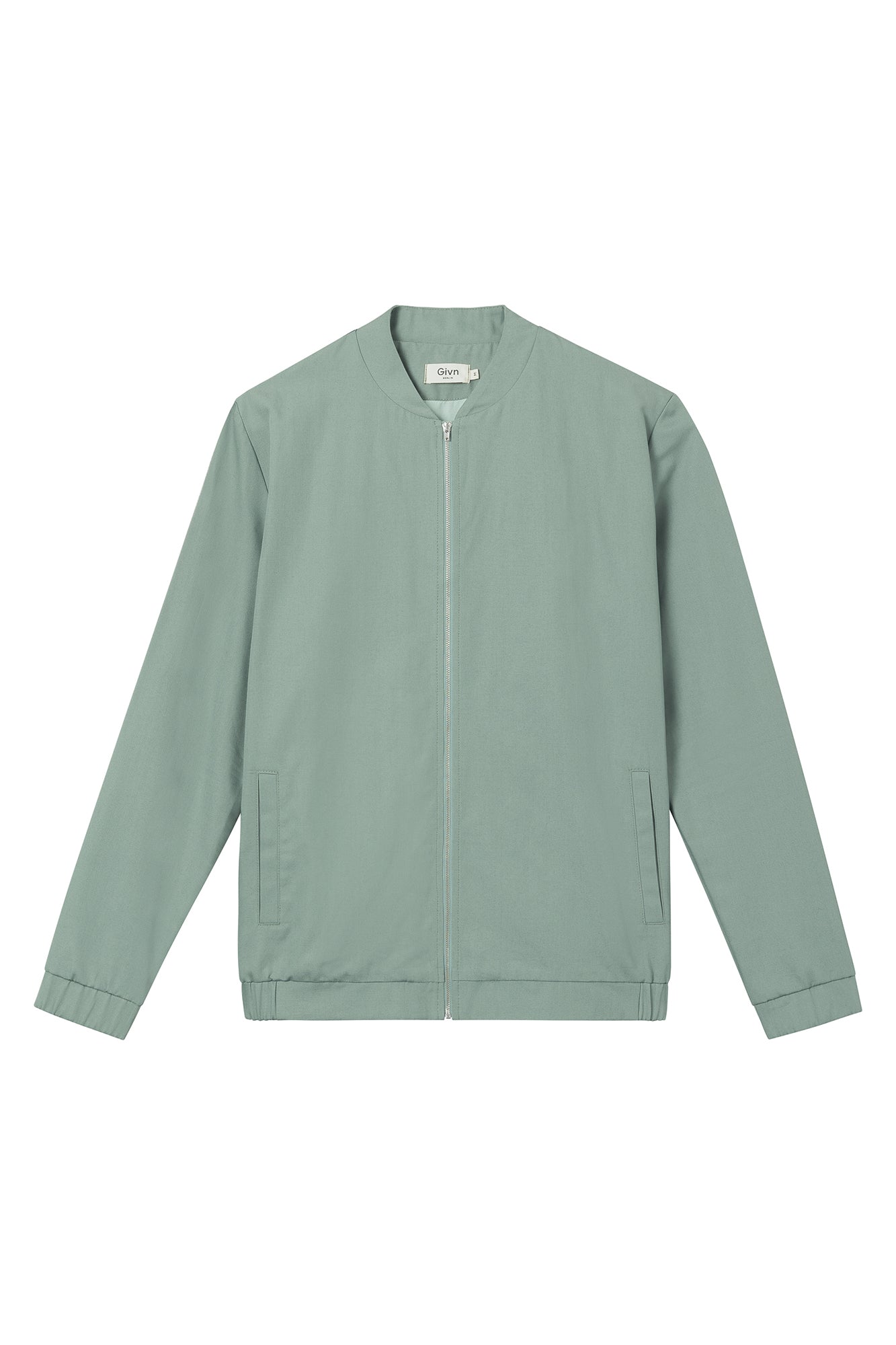 M-GB1584-CASPER-Jacke-aus-Bio-Baumwolle-Eco-Fashion-WERETTO-Eucalyptus-Green-Vorne4