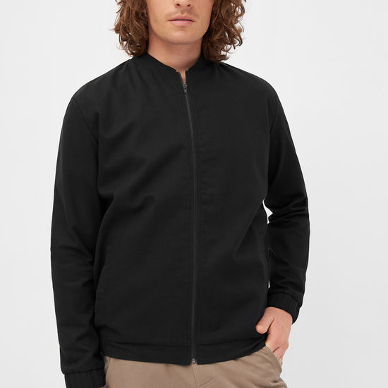 M-GB1584-CASPER-Jacke-aus-Bio-Baumwolle-Oekomode-WERETTO-Black-Vorne5