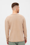 M-GB1587-DENIS-Pullover-aus-Leinen-Bio-Baumwolle-Faire-Kleidung-Online-REMORR-Light-Brown-Vorne2