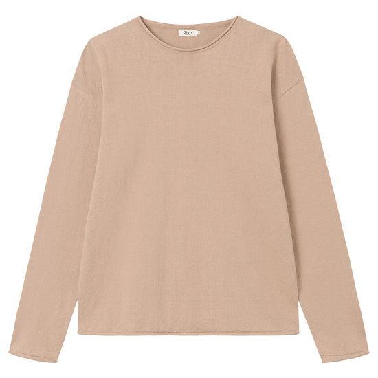 M-GB1587-DENIS-Pullover-aus-Leinen-Bio-Baumwolle-Faire-Kleidung-Online-REMORR-Light-Brown-Vorne4
