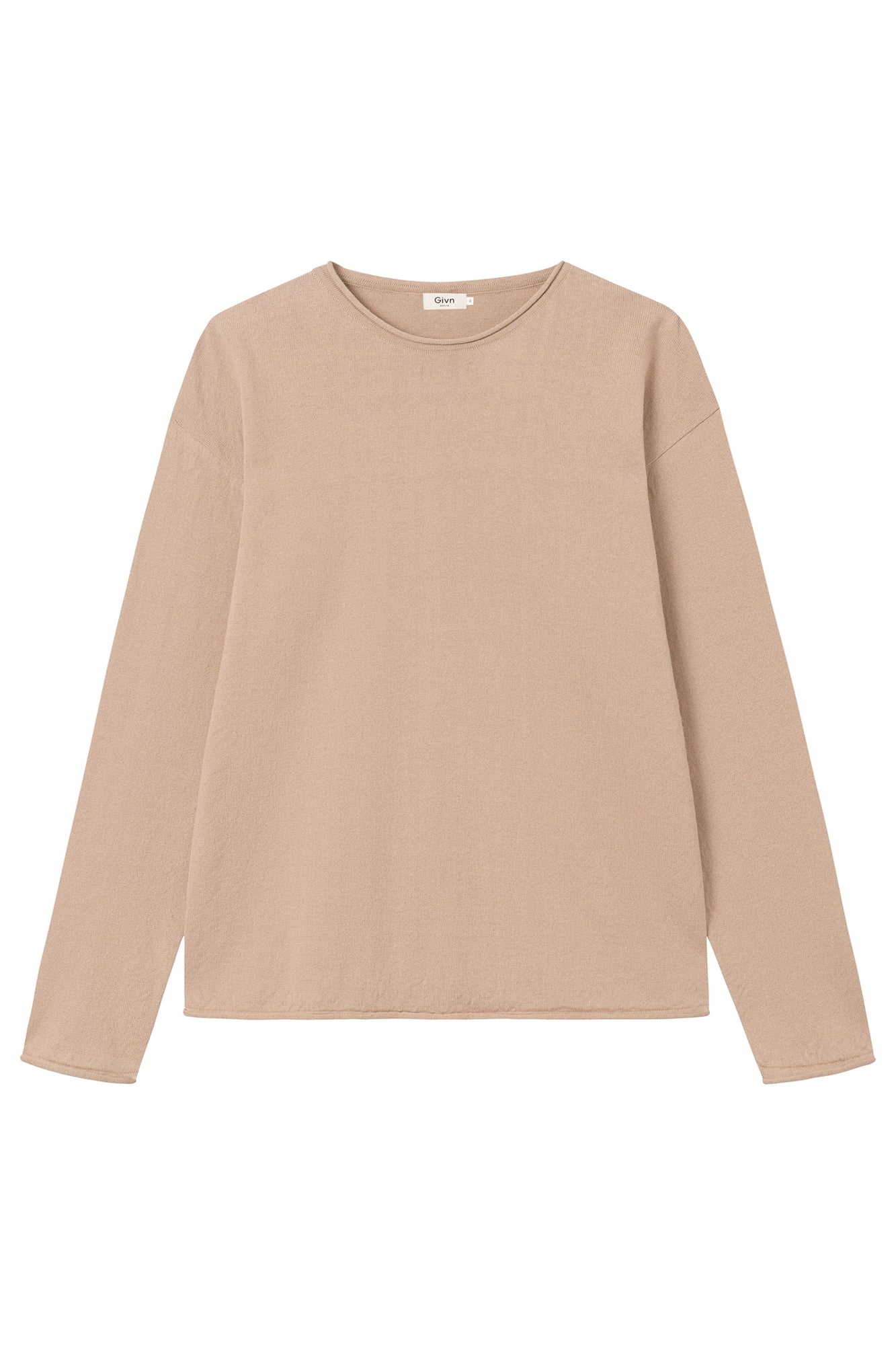 M-GB1587-DENIS-Pullover-aus-Leinen-Bio-Baumwolle-Faire-Kleidung-Online-REMORR-Light-Brown-Vorne4