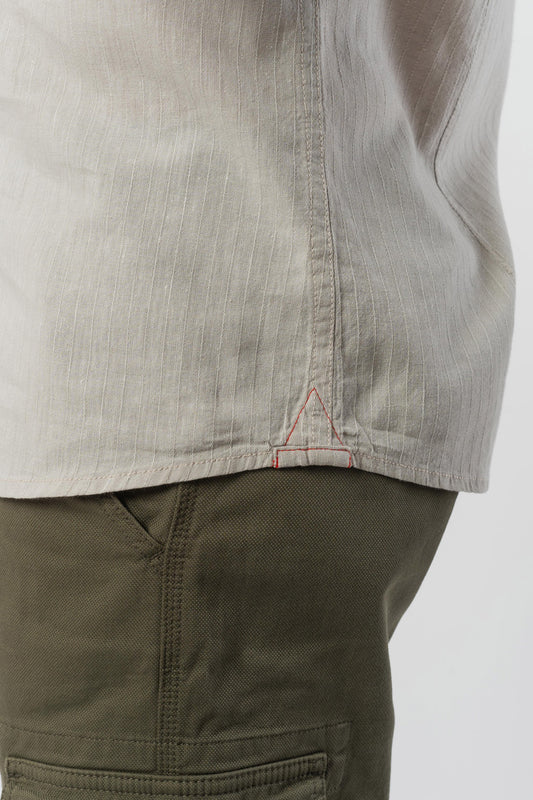ONORATO Shorts für Herren aus Bio Baumwolle in Dark Olive, Vorderansicht