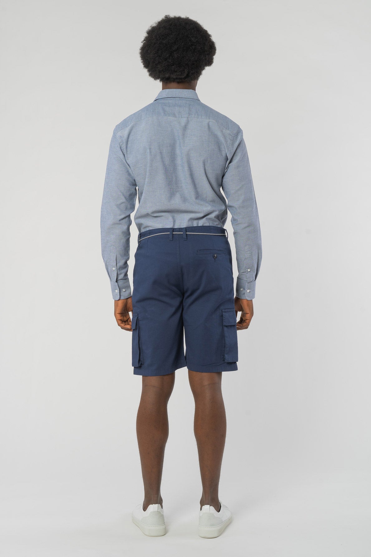 M-M121-11-Cargo-Shorts-aus-Bio-Baumwolle-Naturmode-Herren-ONORATO-Navy-Vorne3