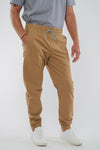 M-M221-12-B05-Musa-Pants-aus-Bio-Baumwolle-Faire-Siegel-Kleidung-Herren-KOBUSI-BrownSugar-Vorne