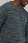M-M221-K07-I09-FICUS-Knit-Crewneck-aus-Bio-Baumwolle-Biologische-Kleidung-Herren-VIBULA-LakeGreen-DarkNavy-Detail2