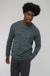 M-M221-K07-I09-FICUS-Knit-Crewneck-aus-Bio-Baumwolle-Biologische-Kleidung-Herren-VIBULA-LakeGreen-DarkNavy-Vorne