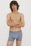 M-OB210002P-Boxers-3-pack-aus-Tencel-Oekologische-Mode-SOFT-TOUCH-Black-Misty-Blue-Brick-Vorne4
