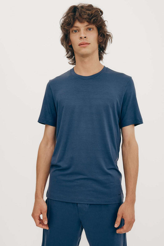M-OB230001-Soft-Touch-Tee-aus-Tencel-Bio-Faire-Kleidung-SOFT-TOUCH-Midnight-Blue-Vorne3