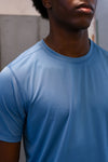 M-Performance-T-Shirt-aus-rPET-Sportbekleidung-Dusty-Indigo-Detail